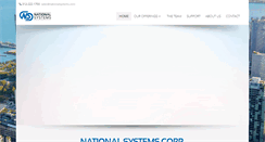 Desktop Screenshot of nationalsystems.com