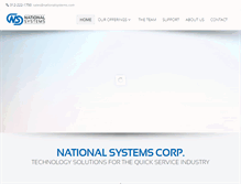 Tablet Screenshot of nationalsystems.com